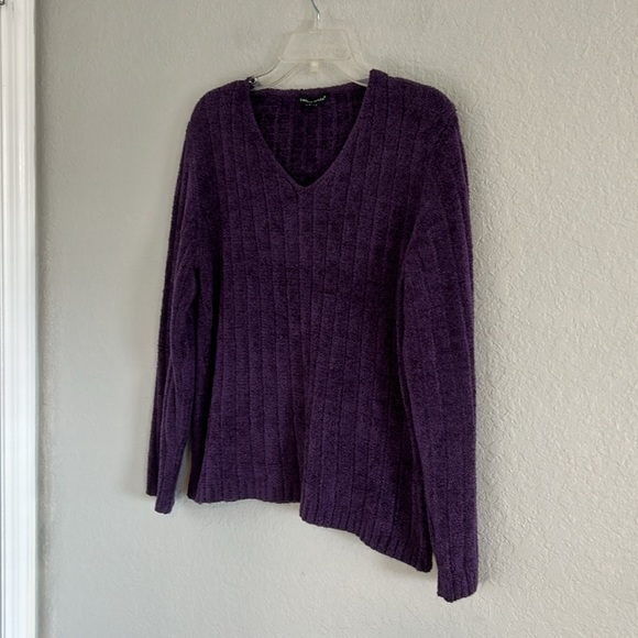 Plush purple sweater - Picture 2 of 5